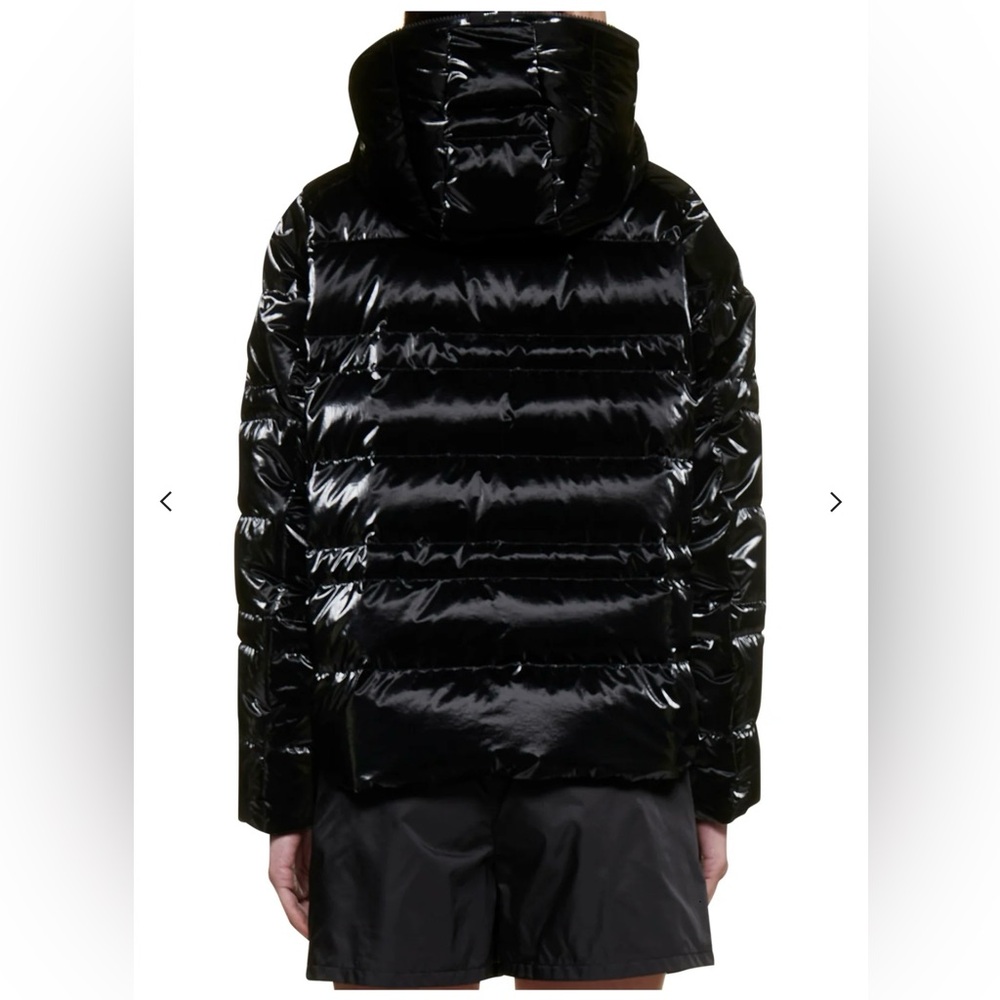 Moncler black Tharon quilted nylon down jacket size 4 - Picture 10 of 14